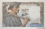 FRANCE 10 Francs MINEUR FRANCE 10 Francs MINEUR 1944 NEUF -