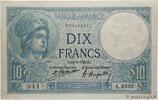 FRANCE 10 Francs MINERVE FRANCE 10 Francs MINERVE 1922 TTB -