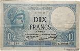 FRANCE 10 Francs MINERVE FRANCE 10 Francs MINERVE 1927 TB -
