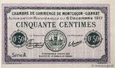FRANCE régionalisme et divers 50 Centimes Non émis FRANCE régionalisme et divers 50 Centimes Non émis 1917 pr.NEUF -