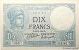 FRANCE 10 Francs MINERVE FRANCE 10 Francs MINERVE 1922 TTB -
