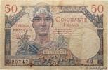 FRANCE 50 Francs TRÉSOR FRANÇAIS FRANCE 50 Francs TRÉSOR FRANÇAIS 1947 B+ -