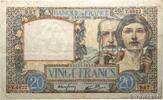 FRANCE 20 Francs TRAVAIL ET SCIENCE FRANCE 20 Francs TRAVAIL ET SCIENCE 1941 TB+ -