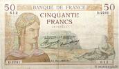FRANCE 50 Francs CÉRÈS FRANCE 50 Francs CÉRÈS 1935 TB -