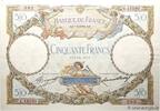 FRANCE 50 Francs LUC OLIVIER MERSON type modifié FRANCE 50 Francs LUC OLIVIER MERSON type modifié 1934 TTB -
