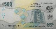 ÉTATS DE L'AFRIQUE CENTRALE 500 Francs ÉTATS DE L'AFRIQUE CENTRALE 500 Francs 2020 NEUF -