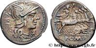 LA RÉPUBLIQUE (280 avant J.C. à 27 avant J.C.) Denier ANTESTIA Rome 136 AC. (20,5mm, 3,70g, 10h) -