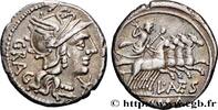 LA RÉPUBLIQUE (280 avant J.C. à 27 avant J.C.) Denier ANTESTIA Rome 136 AC. (19mm, 3,71g, 9h) -
