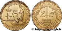 MONACO 2 Francs émission du Crédit Foncier de Monaco MONACO Poissy 1924 (27mm, 7,97g, 6h) -