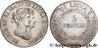 ITALIE - PRINCIPAUTÉ DE LUCQUES ET PIOMBINO - FÉLI 5 Franchi ITALIE - PRINCIPAUTÉ DE LUCQUES ET PIOMBINO - FÉLIX BACCIOCHI et ÉLISA BONAPARTE Florence 1807 (38mm, 25,00g, 6h) -