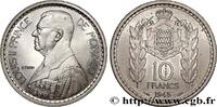 MONACO - PRINCIPAUTÉ DE MONACO - LOUIS II Essai de 10 Francs MONACO - PRINCIPAUTÉ DE MONACO - LOUIS II Paris 1945 (26mm, 7,02g, 6h) -