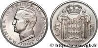 MONACO Essai de 5 Francs en argent Rainier III MONACO Paris 1960 (29mm, 12,18g, 6h) -