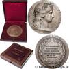 FRANCE Médaille, Préparation militaire, prix offert MINISTÈRES 1911 (50,5mm, 63,36g, 12h) -