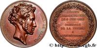 FRANCE Médaille, Scipion, marquis de Dreux-Brézé et baron PERSONNAGES 1833 (41mm, 37,41g, 12h) -