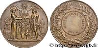 FRANCE Médaille, Les Arts industriels, Cours municipal de ENSEIGNEMENT n.d. (50,5mm, 64,06g, 12h) -