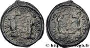 FRANCE Potin à l’oiseau et animaux affrontés - grènetis d MELDES (Région de Meaux) c. 60-50 AC. (22mm, 3,71g, 3h) -