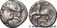 FRANCE Denier à la tête casquée ÉDUENS (BIBRACTE, région du Mont-Beuvray) Autun (71) c. 80-50 AC. (13,5mm, 1,61g, 1h) -