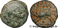FRANCE Bronze au sanglier NAMA SAT NEMAUSUS - NÎMES Ier siècle avant J.-C. (12,5mm, 1,08g, 6h) -