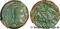 FRANCE Bronze PIXTILOS classe VII au cavalier CARNUTES (Région de la Beauce) Chartres (28) c. 40-30 AC. (16,5mm, 3,43g, 8h) -