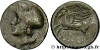 Hellénistique 1 (323 à 188 avant J.C.) Demi-unité BRUTTIUM - LOCRES Locres Bruttium c. 280-275 AC. (23mm, 8,76g, 3h) -