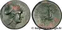 Hellénistique 1 (323 à 188 avant J.C.) Drachme ou unité BRUTTIUM - LOCRES Locres c. 281-272 AC. (28mm, 12,78g, 6h) -