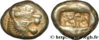 Archaïque 1 (650 à 550 avant J.C.) Trité d’électrum LYDIE - ROYAUME DE LYDIE Lydie, Sardes c. 610-550 AC. (11mm, 4,68g, -h) -