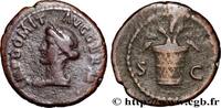 LES FLAVIENS (69 après J.C. à 96 après J.C.) Quadrans DOMITIEN Rome c. 81-96 (18mm, 2,84g, 5h) -