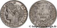 FRANCE 5 francs Cérès, IIe République DEUXIÈME RÉPUBLIQUE Strasbourg 1850 (37mm, 25,01g, 6h) -