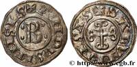 FRANCE Denier ou bernardin LANGUEDOC - SEIGNEURIE D'ANDUZE ET DE SAUVE - BERNARD II Sommières n.d. (18mm, 0,89g, 11h) -