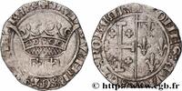FRANCE Gros ou sol coronat PROVENCE - COMTÉ DE PROVENCE - LOUIS II D'ANJOU Tarascon n.d. (23,5mm, 1,65g, 4h) -