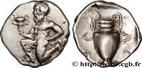 Classique 2 (400 à 350 avant J.C.) Trihemiobole THRACE - ILES DE THRACE - THASOS Thasos, Thrace c. 404-355 AC. (12,5mm, 0,97g, 12h) -