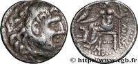 Hellénistique 1 (323 à 188 avant J.C.) Drachme MACÉDOINE - ROYAUME DE MACÉDOINE - DÉMÉTRIUS POLIORCÈTE Atelier incertain n.d. (17mm, 3,21g, 12h) -