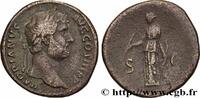 LES ANTONINS (96 après J.C. à 192 après J.C.) Sesterce HADRIEN Rome 136 (31mm, 27,15g, 7h) -