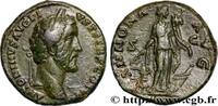 LES ANTONINS (96 après J.C. à 192 après J.C.) As ANTONIN LE PIEUX Rome 142 (25mm, 11,22g, 12h) -