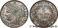 FRANCE 5 francs Cérès, IIe République DEUXIÈME RÉPUBLIQUE Paris 1850 (37,23mm, 25,06g, 6h) -