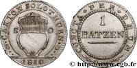 SUISSE - CONFÉDÉRATION HELVÉTIQUE - CANTON DE SOLE 1 Batzen - Canton de Solothurn SUISSE - CONFÉDÉRATION HELVÉTIQUE - CANTON DE SOLEURE 1810 (23,50mm, 2,47g, 6h) -