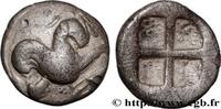 Classique 1 (480 à 400 avant J.C.) Drachme IONIE - ÎLES D'IONIE - CHIOS Chios, Ionie c. 410-380 AC. (14mm, 3,38g, -h) -