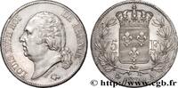FRANCE 5 francs Louis XVIII, tête nue LOUIS XVIII Paris 1820 (37mm, 25,01g, 6h) -