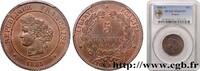 FRANCE 5 centimes Cérès TROISIÈME RÉPUBLIQUE Paris 1885 (25mm, 5g, 6h) -