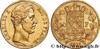 FRANCE 20 francs Charles X CHARLES X Lille 1825 (21mm, 6,44g, 6h) -