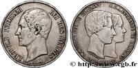 BELGIQUE 5 Francs mariage du Duc et de la Duchesse de Braba BELGIQUE 1853 (37mm, 24,92g, 6h) -