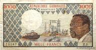 GABON 1000 Francs type 1974 GABON 1000 Francs type 1974 1974 TB -