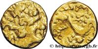 FRANCE Quart de statère “à la tête d'indien” AMBIENS (Région d'Amiens) Amiens (80) IIe siècle avant J.-C. (11mm, 1,88g, 3h) -