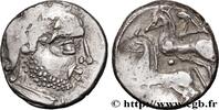 FRANCE Drachme aux deux chevaux, série C PICTONS / BITURIGES / CARNUTES - CENTRE-OUEST, Incertaines Ier siècle avant J.-C. (16mm, 3,44g, 6h) -