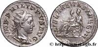 L'ANARCHIE MILITAIRE(235 après J.C. à 284 après J. Antoninien PHILIPPE II Rome 249 (20,5mm, 3,81g, 1h) -