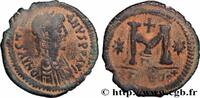 L'EMPIRE D'ANASTASE À MAURICE TIBÈRE (491-602) Follis JUSTINIEN Ier Theoupolis (Antioche) 528-532 (32mm, 14,65g, 6h) -