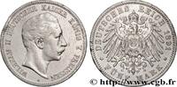 ALLEMAGNE - PRUSSE 5 Mark Guillaume II ALLEMAGNE - PRUSSE Berlin 1891 (38mm, 27,68g, 12h) -