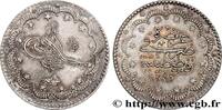 TURQUIE 5 Kurush Abdul Hamid II an 11 AH 1293 TURQUIE Constantinople (1885) (24mm, 6,00g, 12h) -
