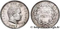 PORTUGAL - ROYAUME DU PORTUGAL - CHARLES Ier 200 Réis PORTUGAL - ROYAUME DU PORTUGAL - CHARLES Ier 1891 (24mm, 5,04g, 6h) -