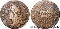IRLANDE 1/2 Crown Jacques II IRLANDE 1689 (32mm, 13,94g, 12h) -